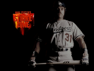 Mike Piazza's StrikeZone (USA) Title Screen
